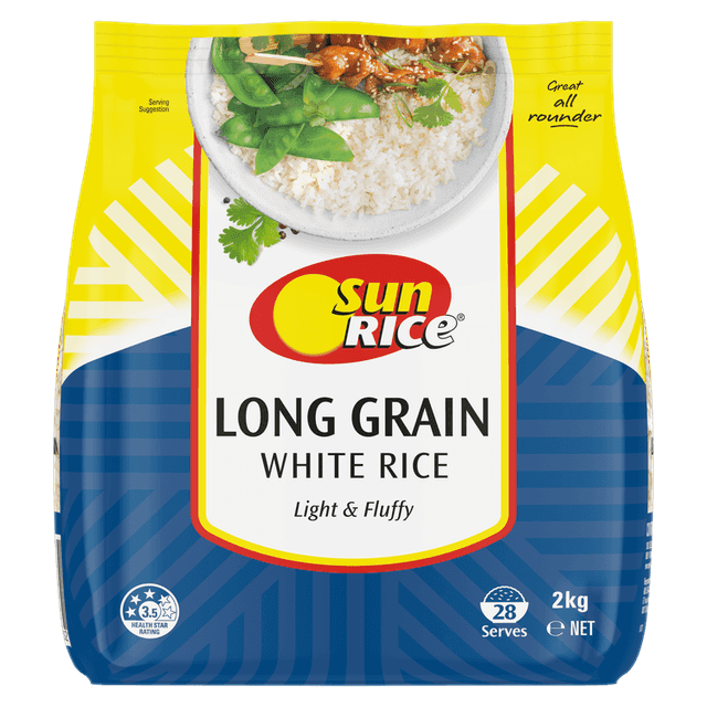 SunRice Long Grain White Rice